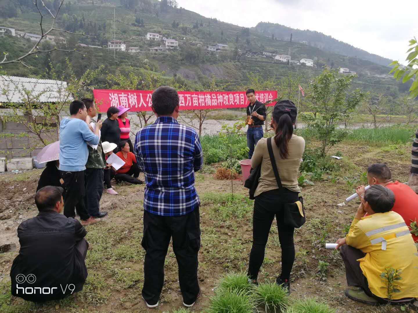 湖南樹人農林科技有限公司參與湘西萬畝柑橘品種改良項目的實施